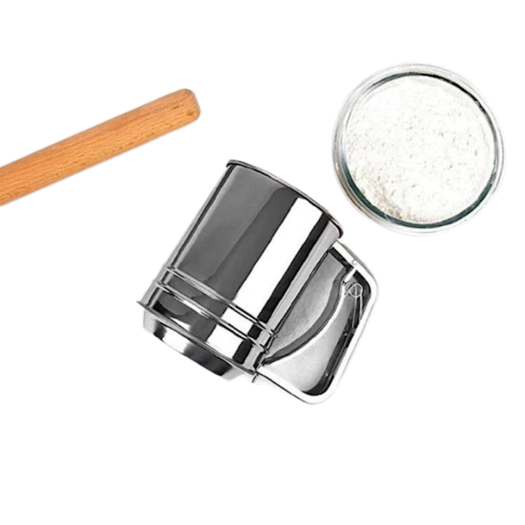 Кружка-сито 18x10x12 см, нержавеющая сталь, серебристая