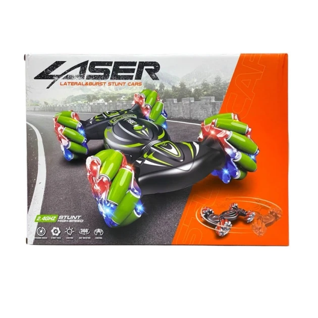 Радиоуправляемая машина Willesu Toys Laser M6694, черная/красная, от 6 лет