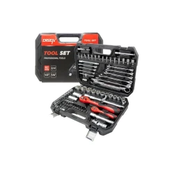 Alətlər dəsti Disen DS-4821-5, 82 hissə, 1/4