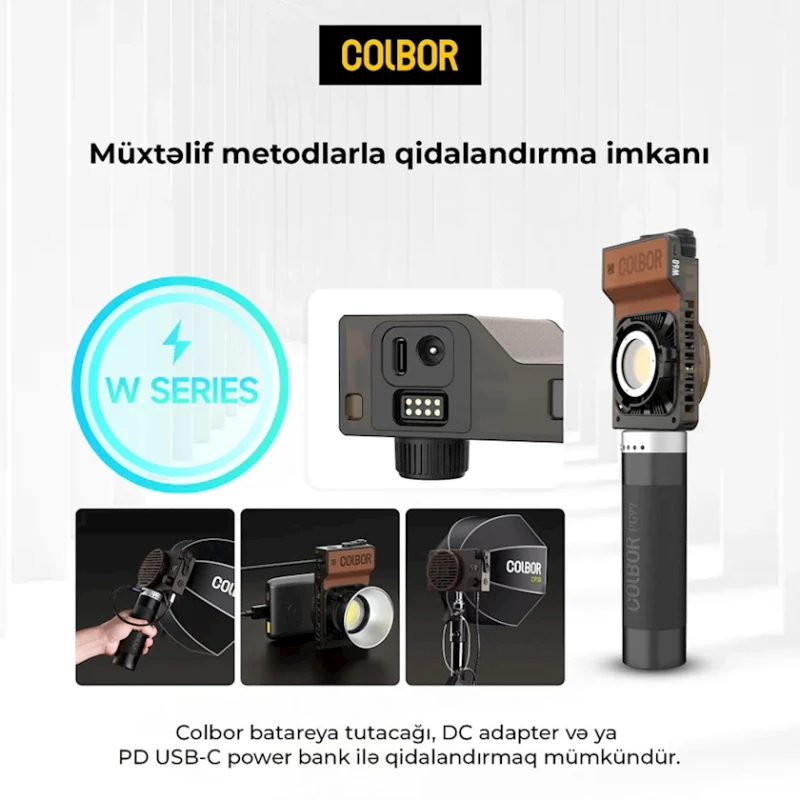 Осветитель светодиодный для видео и фото съемки Colbor Wonder 100W