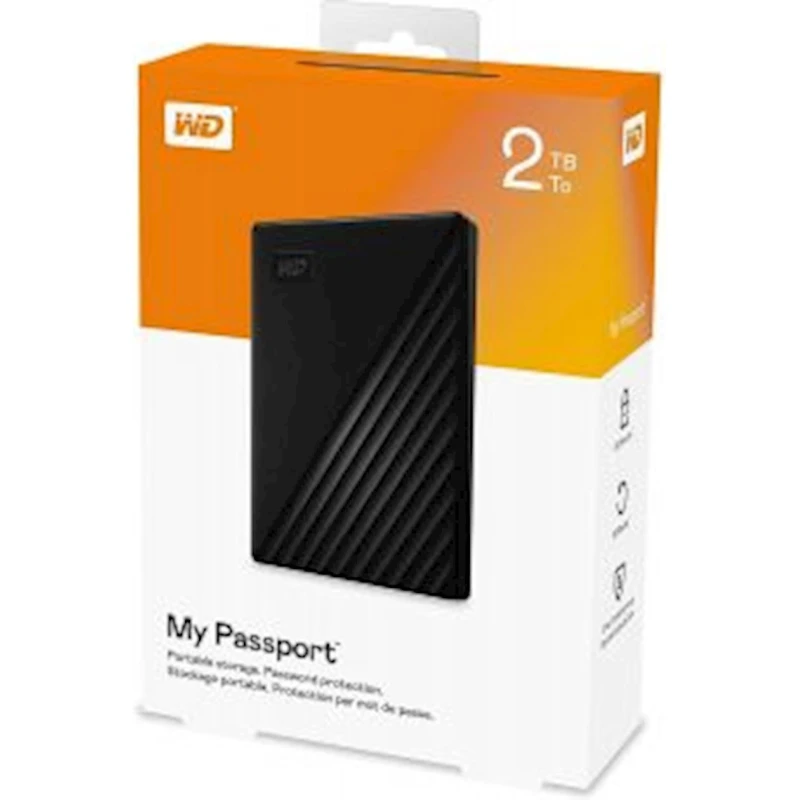Внешний жесткий диск WD My Passport 2 TB 2.5 Black