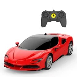 Radio ilə idarə olunan maşın Rastar Ferrari SF90 Stradale 1:24, 19.5x9.6x5.3 sm, qırmızı, 6 yaşdan,KahnToys186