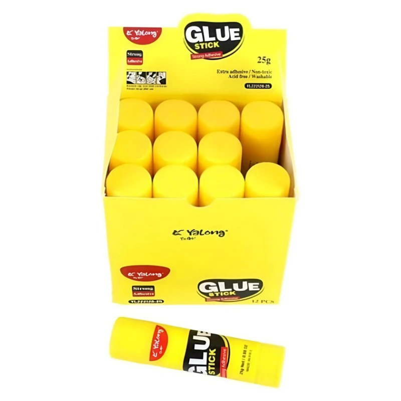 Клей канцелярский Yalong Glue Stick, 25 г