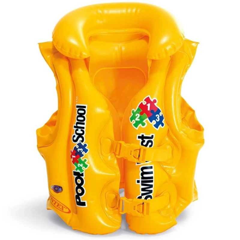 Надувной плавательный жилет Intex 58660 50x47 см, 3-6 лет Надувной плавательный жилет Intex 58660 50x47 см, 3-6 лет