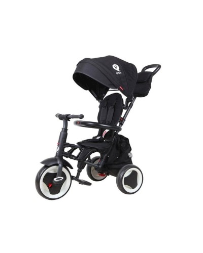 Üçtəkərli uşaq velosipedi Qplay Rito Plus S380-8 Qara