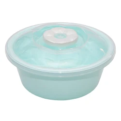 Таз Dunya Plastik TM.27735, с крышкой, 1 л, голубой Таз Dunya Plastik TM.27735, с крышкой, 1 л, голубой