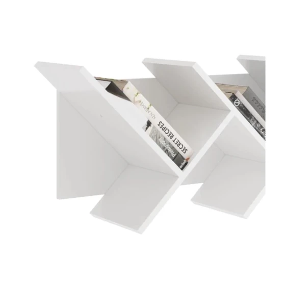 Настенная полка Art Mebel 247, ламинат, 117х28х20 см, белая Настенная полка Art Mebel 247, ламинат, 117х28х20 см, белая