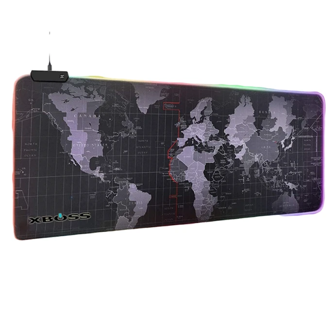 Коврик для мыши и клавиатуры XBOSS, Черный Коврик для мыши и клавиатуры XBOSS, Черный