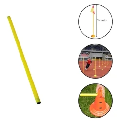 Препятствие для тренировок 50461ES, желтое, 100 см