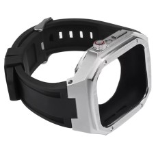 Qayış və çexol SW713 Apple Watch 44/45mm üçün Black/Silver