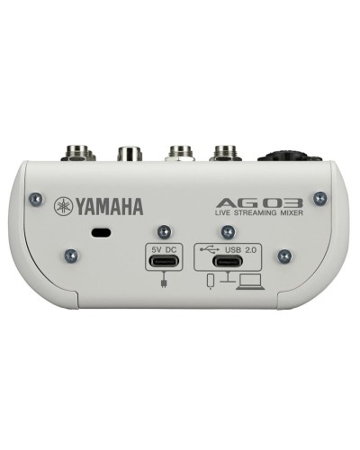 Mikşer pultu Yamaha AG03MK2 White