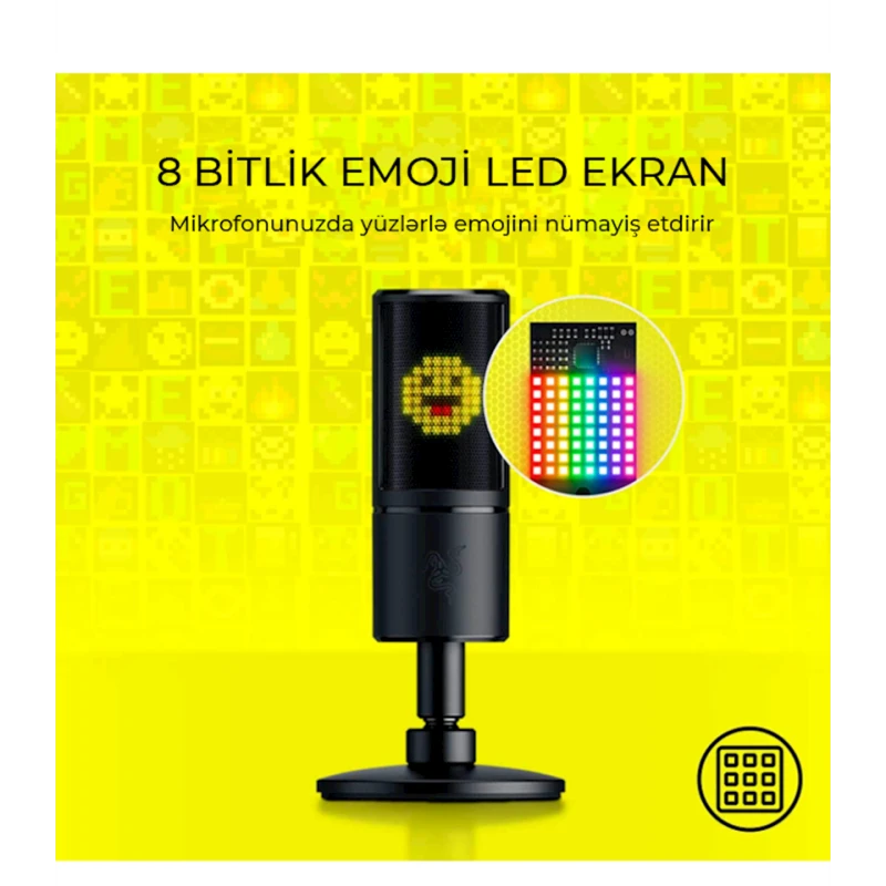 Микрофон для компьютера Razer Seiren Emote Микрофон для компьютера Razer Seiren Emote