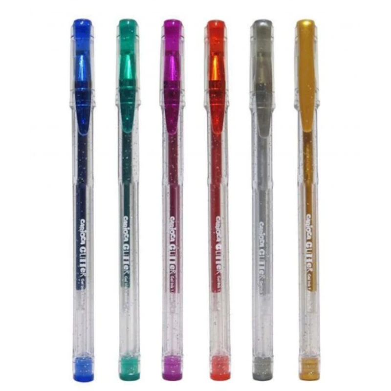 Гелевая ручка Carioca Glitter, товар в ассортименте