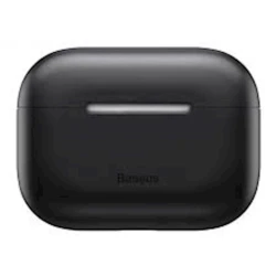 Чехол для наушников Baseus Super Thin Silica Gel для Apple AirPods Pro, Black