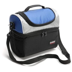 Lanç-boks üçün çanta Sannea Baqajaz076, 15x24 sm, neylon, mavi