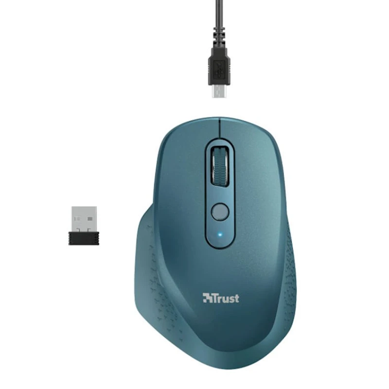 Мышь Trust Ozaa Rechargeable Blue (24034)