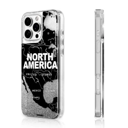 iPhone 16 pro üçün çexol, North America yazılı