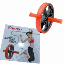 Ролик для пресса WS0311, 25.5 x 3.7 см, оранжевый Ролик для пресса WS0311, 25.5 x 3.7 см, оранжевый