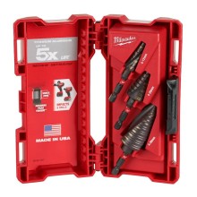 Pilləli qazma dəsti Milwaukee Shockwave 5X, 3 əd