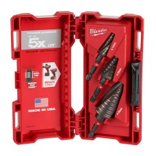 Pilləli qazma dəsti Milwaukee Shockwave 5X, 3 əd
