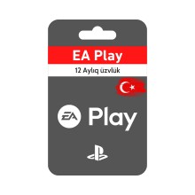 Abunə Sony PlayStation EA Play (PSN Türkiyə, PS4/PS5) 12 aylıq
