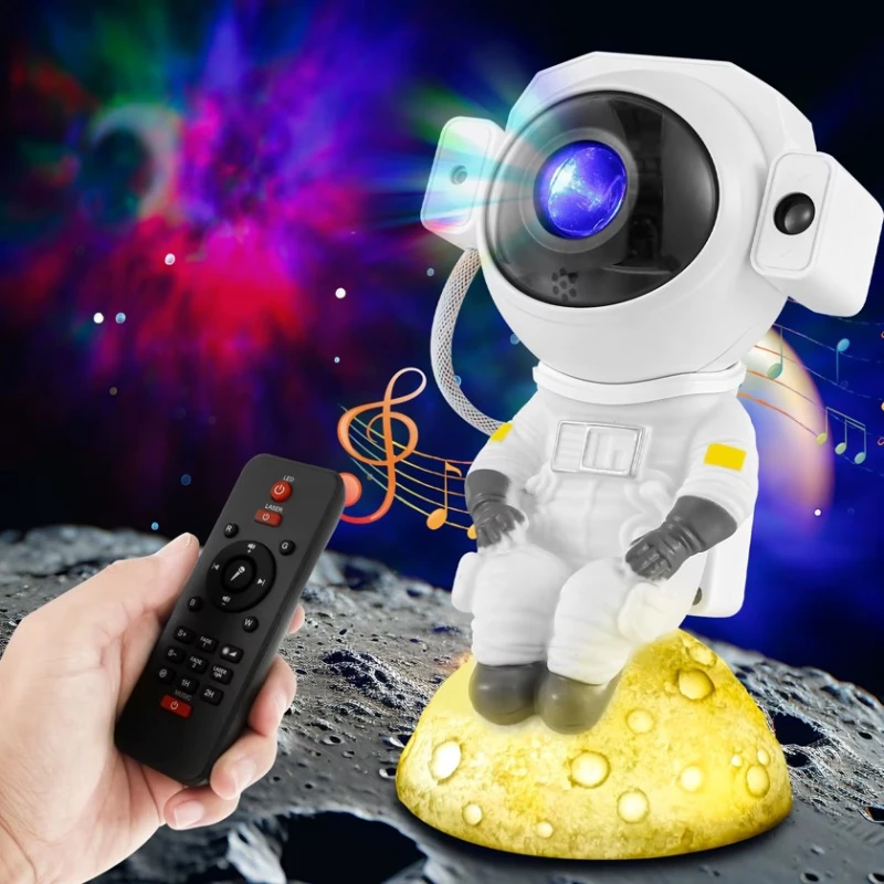 Ночник-проектор Лунный Астронавт, 22 см Ночник-проектор Лунный Астронавт, 22 см