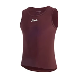 Майка мужская Santic WM3C02234J, бордовая, полиэстер/спандекс, размер XL