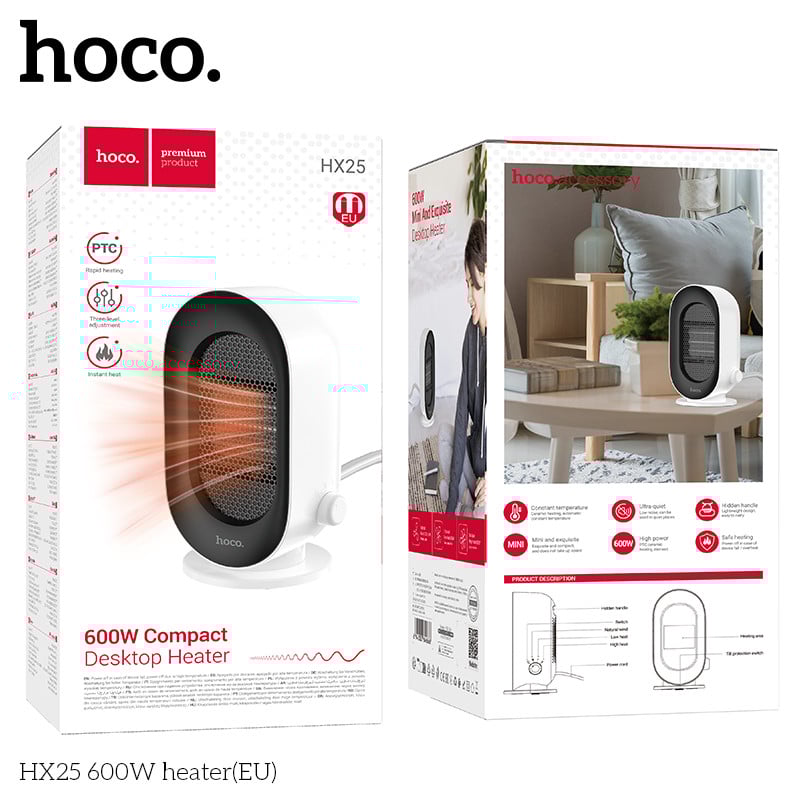Тепловентилятор Hoco HX25 Тепловентилятор Hoco HX25