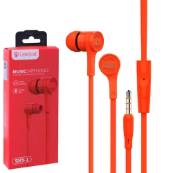 Simli qulaqlıq Celebrat SKY-1 Red
