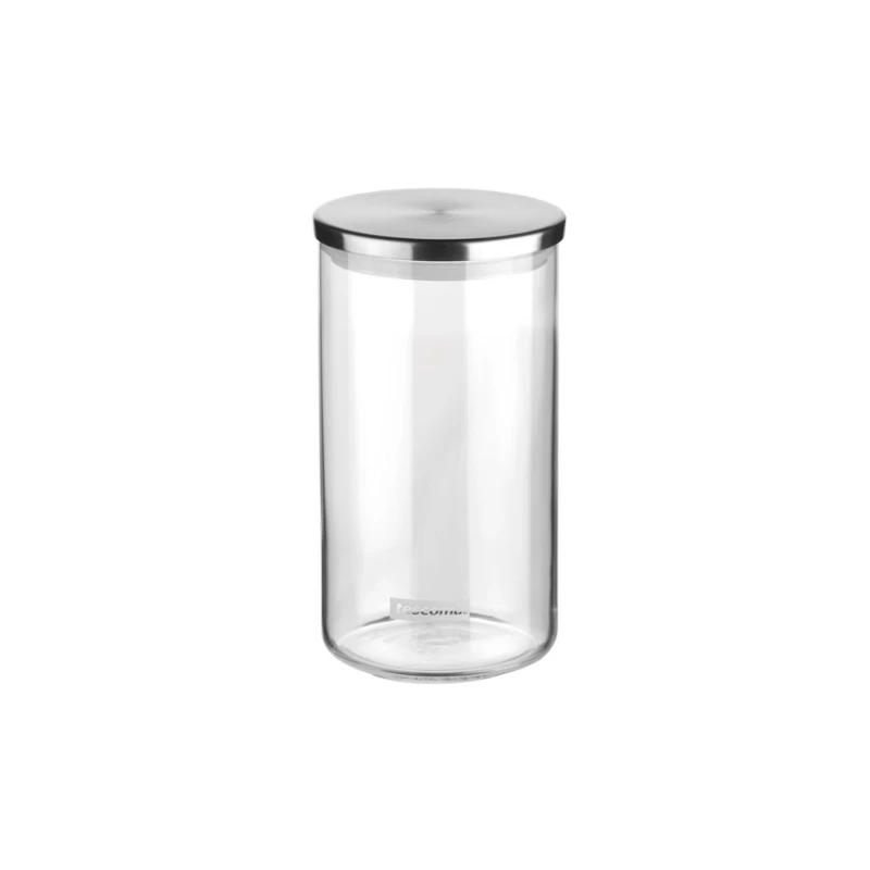 Банка для хранения продуктов Tescoma Monti, стекло/нержавеющая сталь, 800 мл
