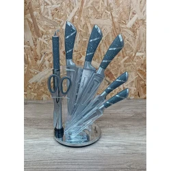 Набор ножей Sahara SHA-00001510, серый, 8 предметов