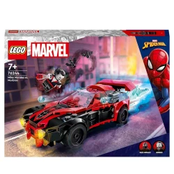 Konstruktor LEGO Super Heroes Marvel Morbiusa qarşı Maylz Morales 76244, 7+ yaş, 220 hissə