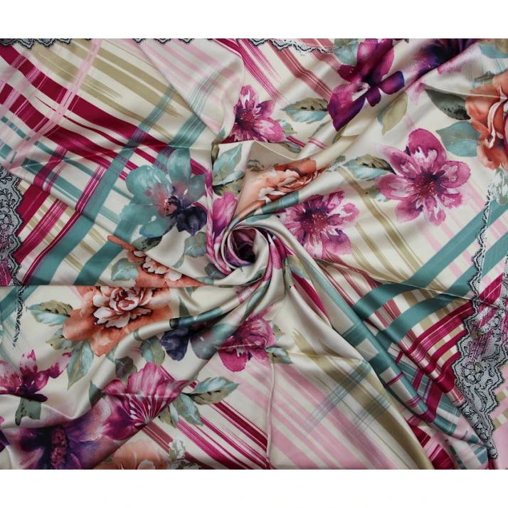 Подарочный набор для женщин Izim HD0049 (косынка 90x90 см + серьги) Подарочный набор для женщин Izim HD0049 (косынка 90x90 см + серьги)