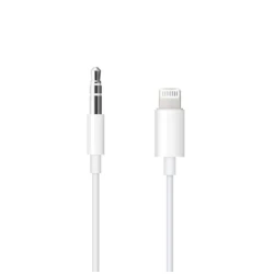 Кабель Apple Lightning to 3.5mm Audio 1.2 м White (MXK22ZM/A)