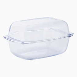 Форма для запекания Termesil A2, с крышкой, прозрачный, 7 л, 17.2x31x21.4 см