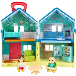 Игровой набор Jazwares Cocomelon Deluxe Family House, от 3 лет Игровой набор Jazwares Cocomelon Deluxe Family House, от 3 лет