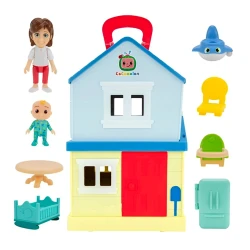 Игровой набор Jazwares Cocomelon Deluxe Family House, от 3 лет Игровой набор Jazwares Cocomelon Deluxe Family House, от 3 лет