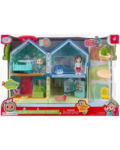 Oyun dəsti Jazwares Cocomelon Deluxe Family House, 3 yaşdan