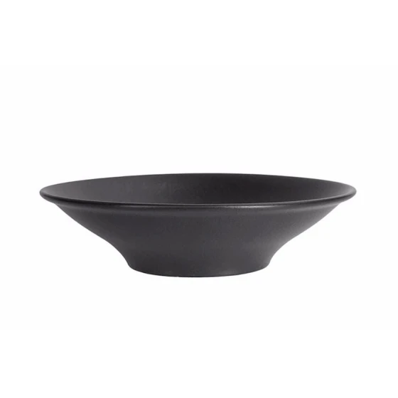 Dərin boşqab Porland Seasons, farfor, qara, 25 sm