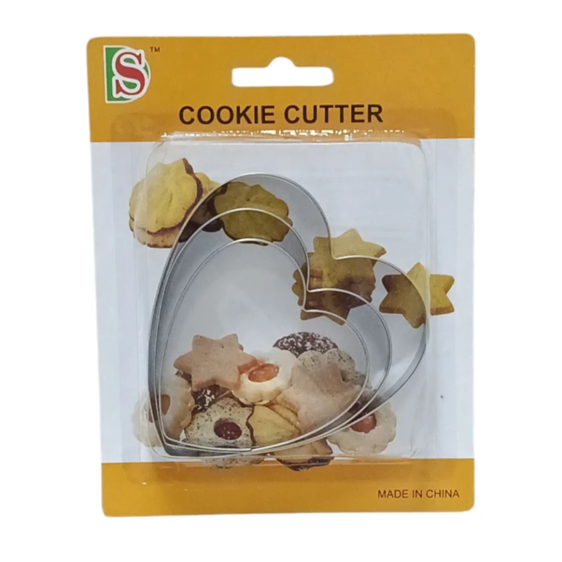 Набор форм для печений K790-H, нержавеющая сталь, 9.5/7.5/6.5 см