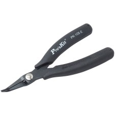 Antistatik əyilmiş burun ilə uzunağız kəlbətin Pro'sKit 1PK-105-E, 140 mm
