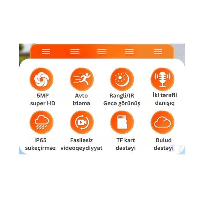 IP-kamera Tuya Inqmega ST-515-5M-TY IP-kamera Tuya Inqmega ST-515-5M-TY