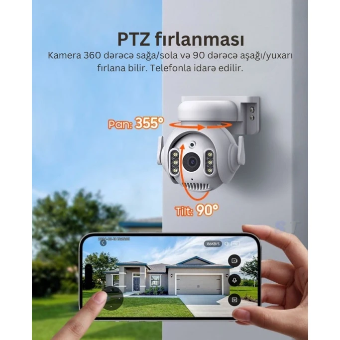 IP-kamera Tuya Inqmega ST-515-5M-TY IP-kamera Tuya Inqmega ST-515-5M-TY