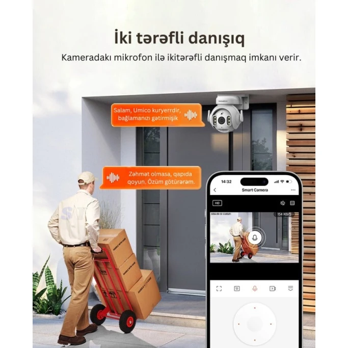 IP-kamera Tuya Inqmega ST-515-5M-TY IP-kamera Tuya Inqmega ST-515-5M-TY