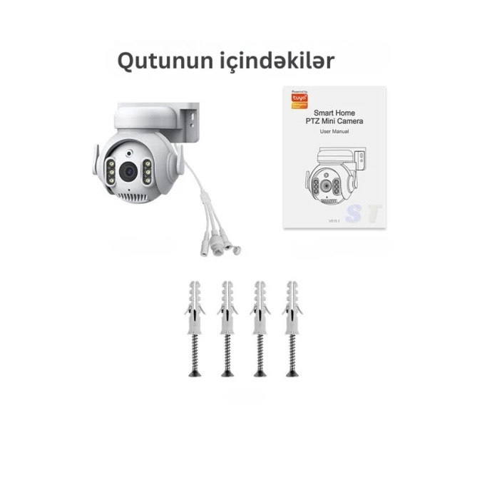 IP-kamera Tuya Inqmega ST-515-5M-TY IP-kamera Tuya Inqmega ST-515-5M-TY