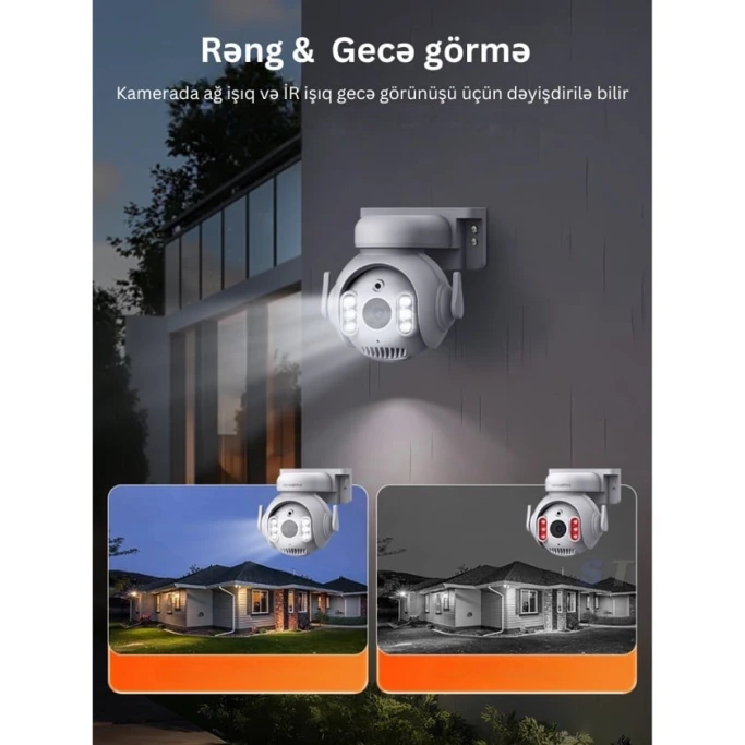 IP-kamera Tuya Inqmega ST-515-5M-TY IP-kamera Tuya Inqmega ST-515-5M-TY