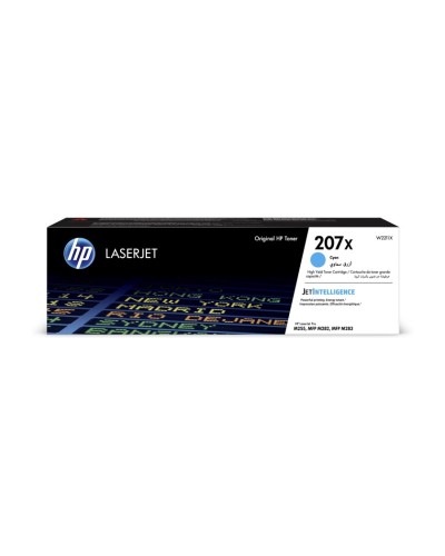 Toner-kartric HP 207X (W2211X) Cyan
