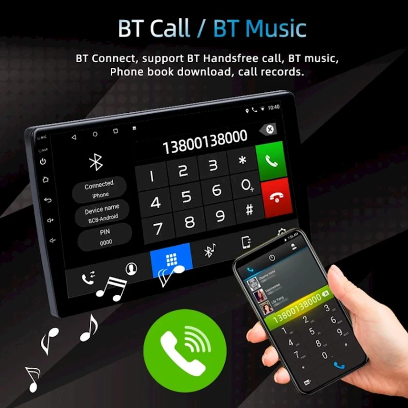 Автомобильный монитор NAVO для Hyundai Sonata 2014-2017