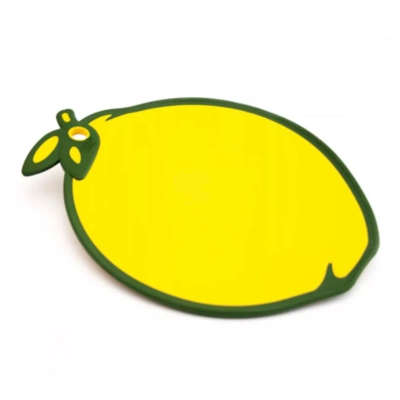 Разделочная доска Hobby life 041351, 24х34х0.8 см, пластик, желтый