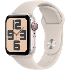 Ağıllı saat Apple Watch SE 2 GPS 40mm Starlight Aluminium Case with Starlight Sport Band Regular (‎MRFW3LL/A)